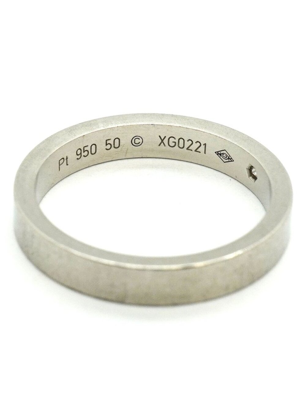 Cartier Ring C de Cartier Platinum Diamond - Picture 5 of 10